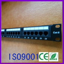 CAT6 24 порта UTP rj45 PATCH PANEL